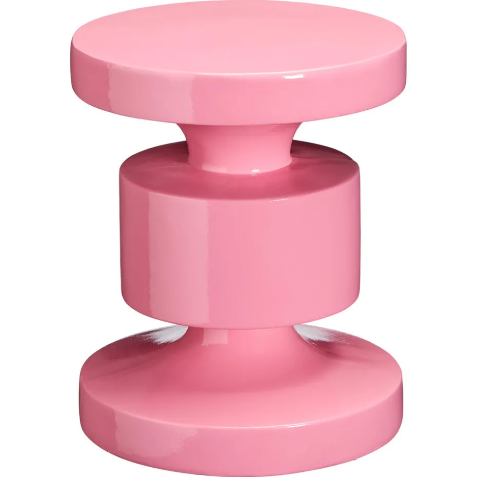 Bijzettafel Pinetto Roze ø 40x40 Cm