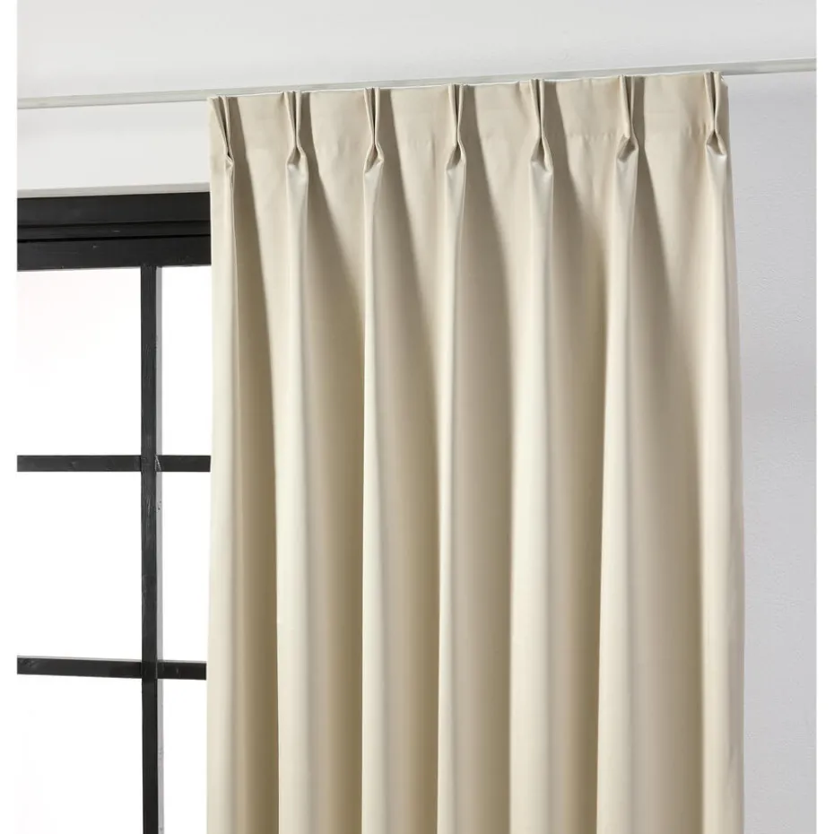 Gordijn Sil Beige