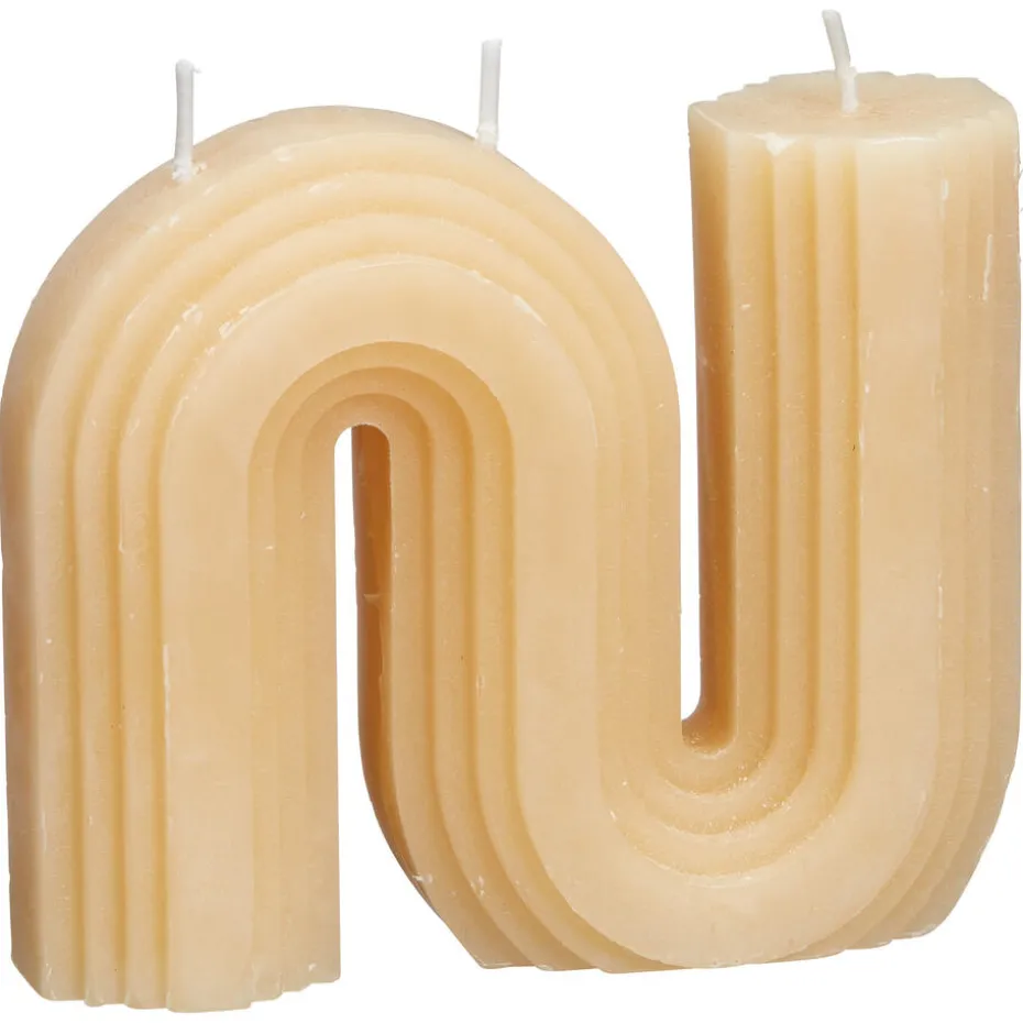 Kaars Figure Beige