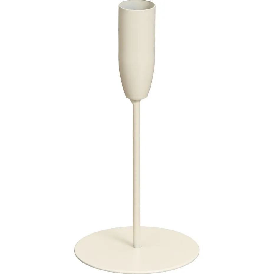 Kandelaar Cholet Off-White 16 Cm