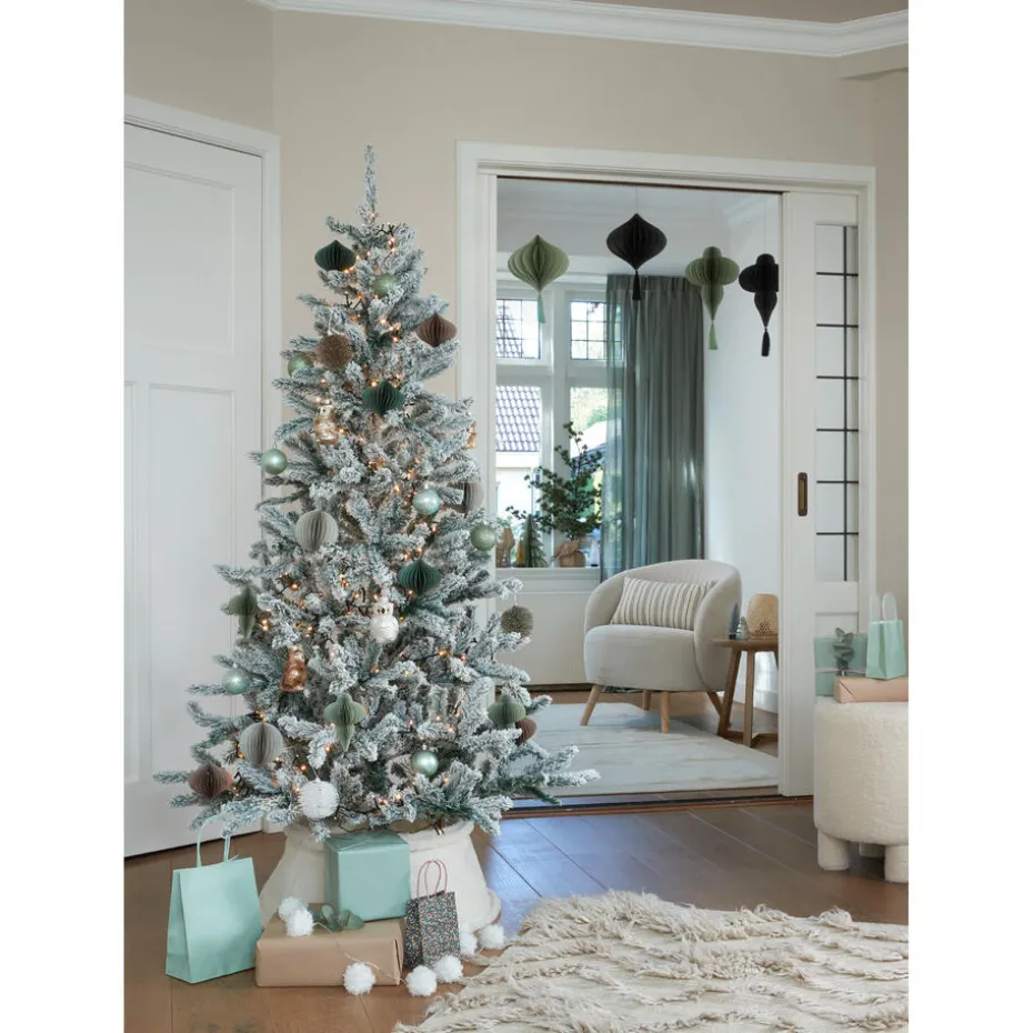 Kerstballen Salie Groen - 10 Stuks