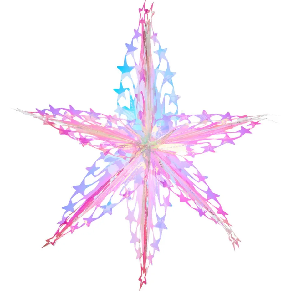 Kerstdecoratie Holo Ster ⌀40 Cm 40 Cm