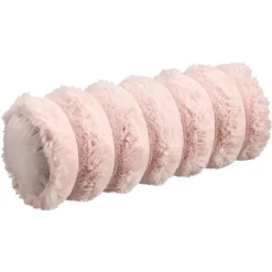 Kussenrol Rib Lichtroze - 46x15 Cm