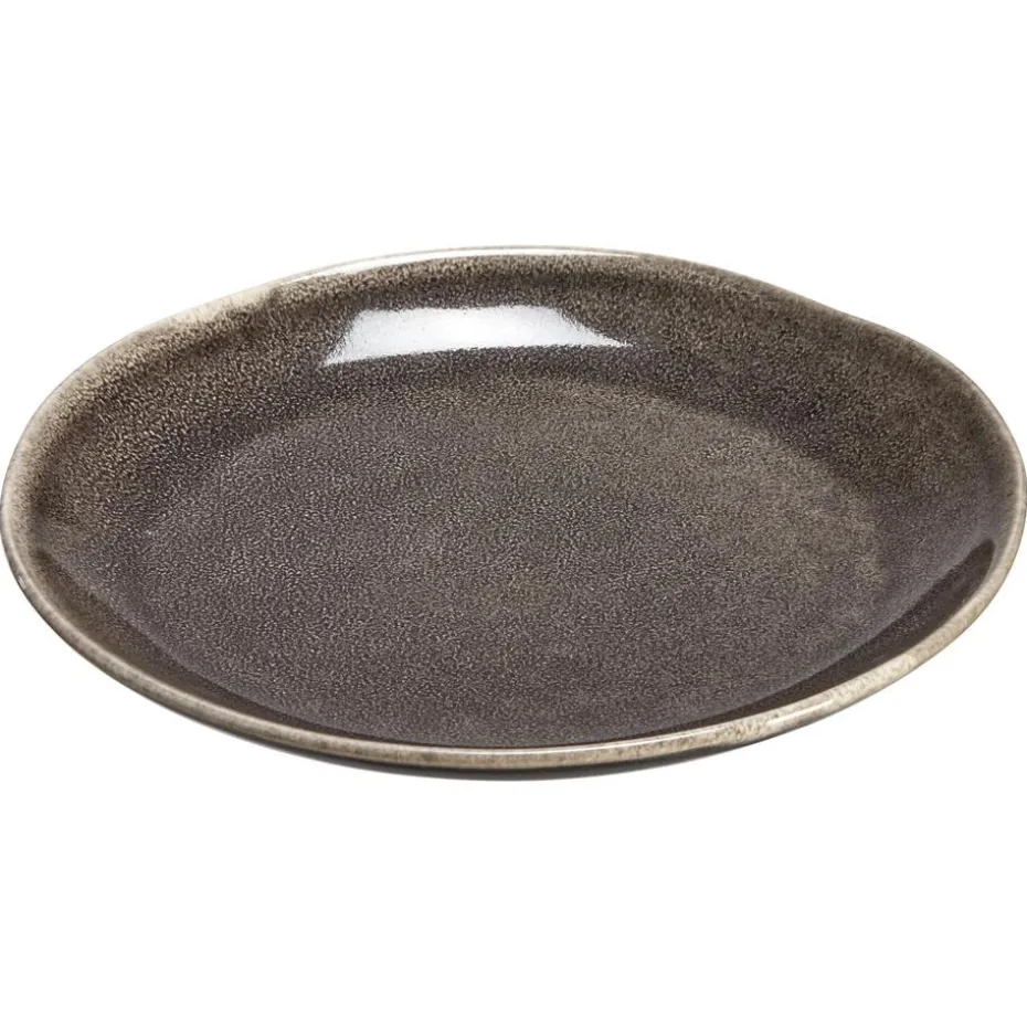 Ontbijtbord Glaze Antraciet - ⌀22cm
