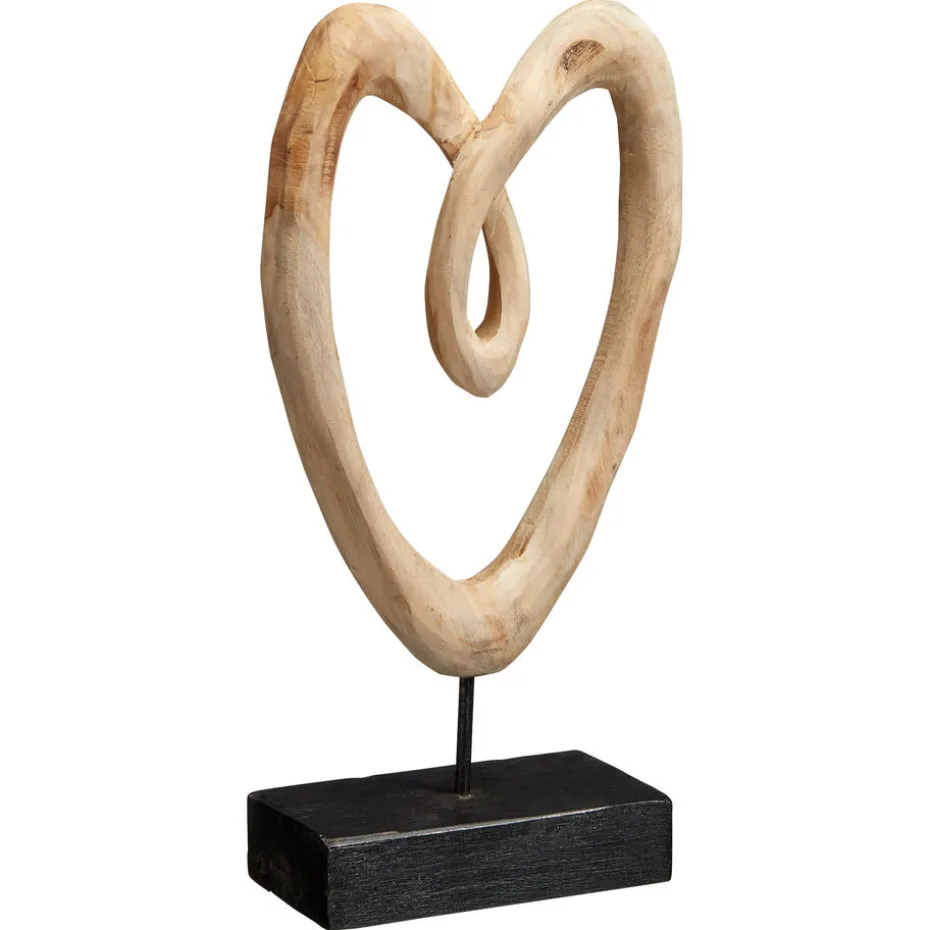 Ornament Op Voet Teak