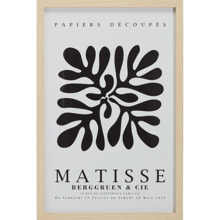 Poster Matisse Zwart