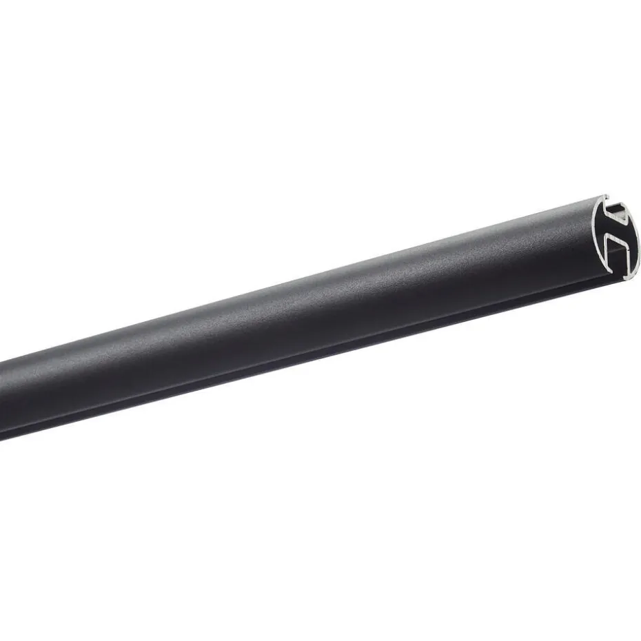 Railroedeset 250 Cm Zwart Metaal - Ø28mm