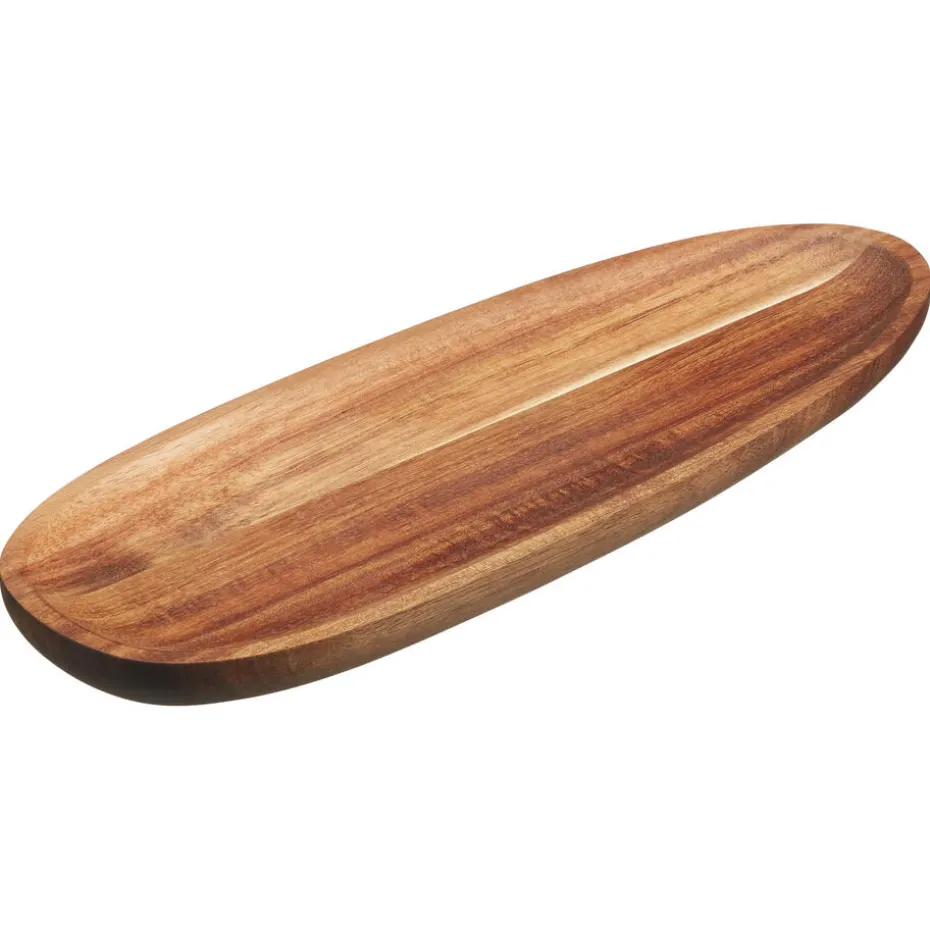 Tray Organic Wood Naturel 32x12 Cm