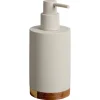 Zeepdispenser Acacia Lichtgrijs